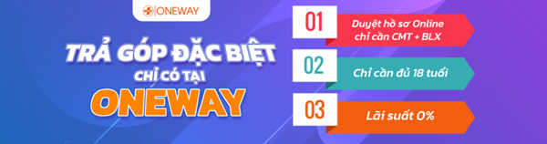 Người dùng có thể mua MacBook Air cũ dưới hình thức trả góp lãi suất 0% tại Oneway