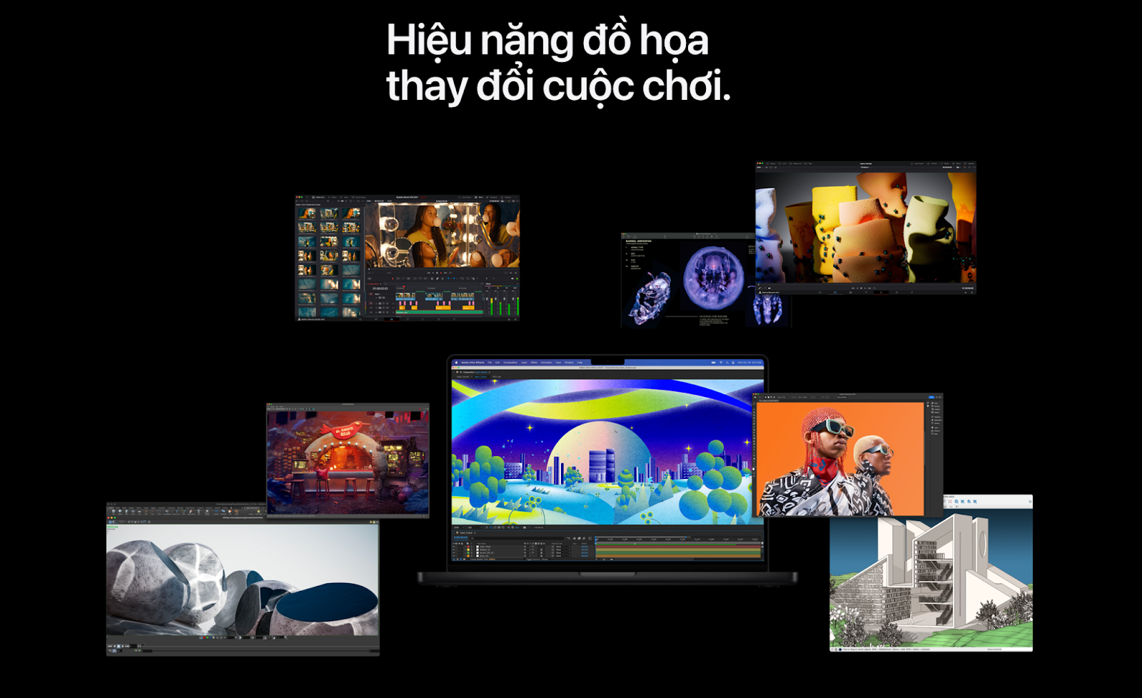 Tận hưởng những trải nghiệm hình ảnh, video tuyệt vời trên MacBook M3 thế hệ mới