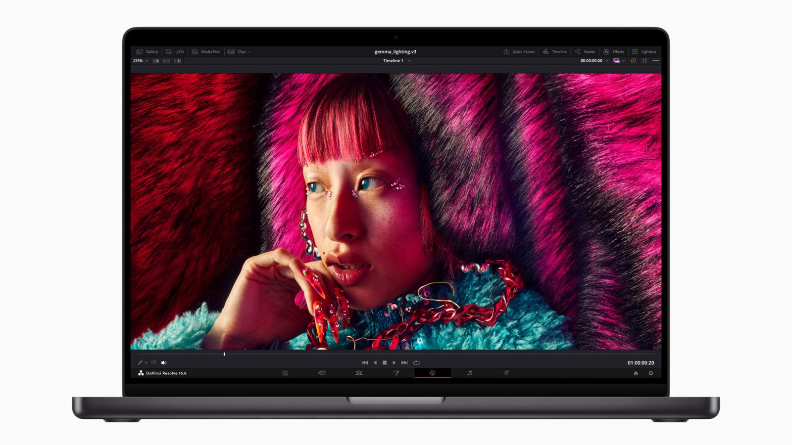 Mô phỏng màn hình Liquid Retina XDR trên MacBook Pro M3 2023