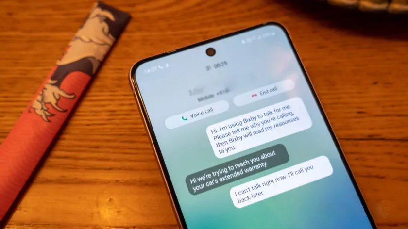 Live Speech - tên gọi khác của Bixby Text Calling