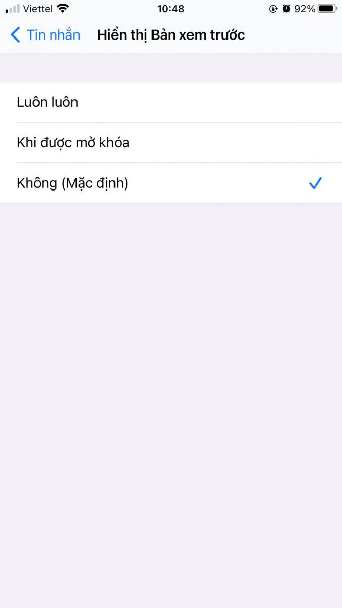 Cách ẩn tin nhắn trên iPhone cực đơn giản