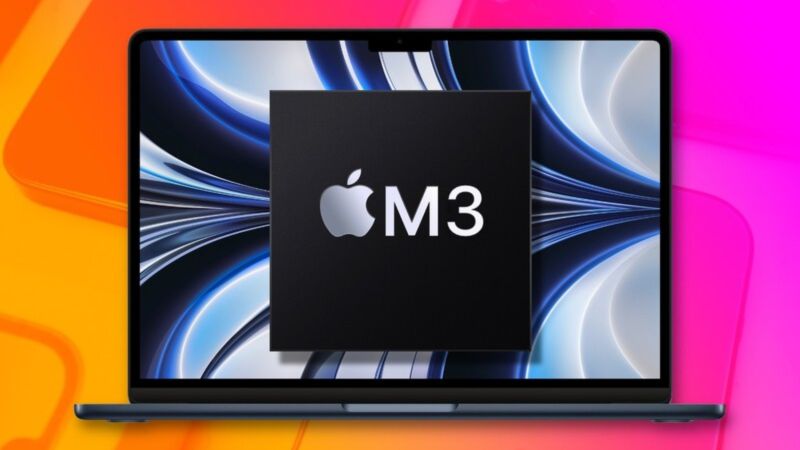 Chip Apple M3 mới được hãng trang bị lên mẫu MacBook Air mới