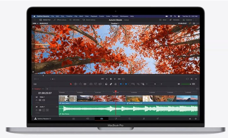 Hiệu ứng đồ họa của Mac Pro M1 tốt nhất thế giới