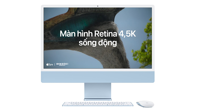 Màn hình 4.5K sắc nét