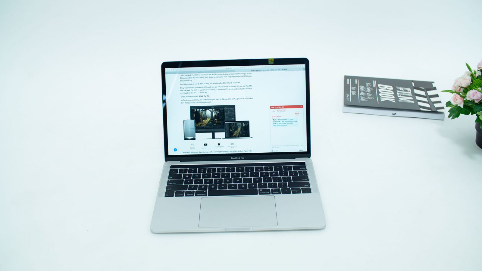 MacBook Pro 2019 - 13 inch - 128GB - MUHQ2 cũ màu xám