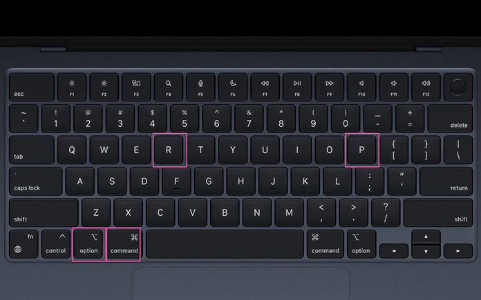 Reset PRAM cho MacBook Air M2